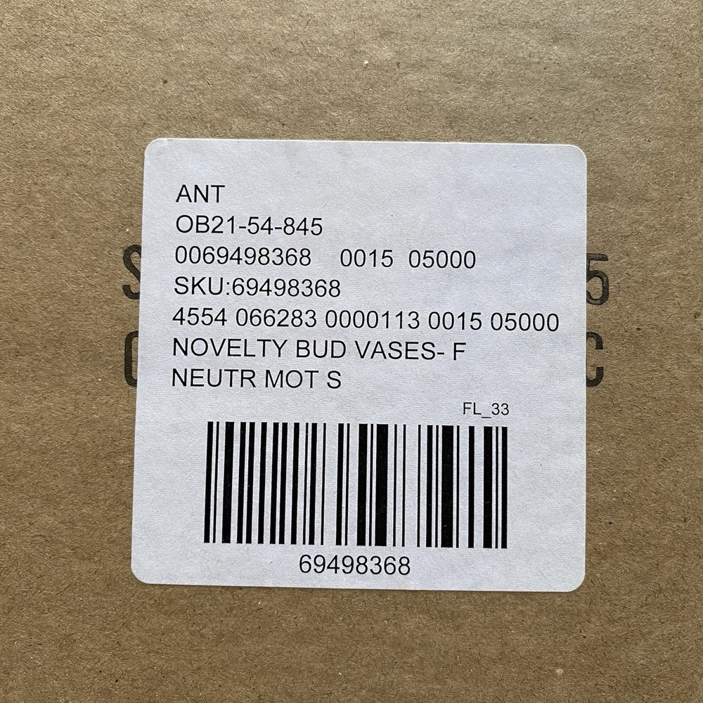 Anthropologie Woodland Bud Vase Fox Whimsical Stoneware 5.75x4 Inch New In Box - Picture 13 of 13